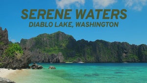 Serene Waters: Diablo Lake, Washington on Stingray Naturescape - future program