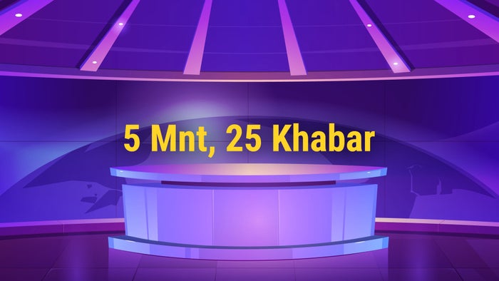 5 Mnt, 25 Khabar on JioTV
