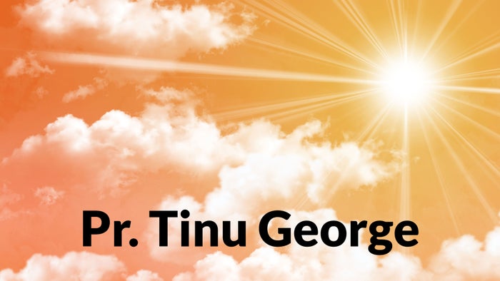 Pr. Tinu George on JioTV