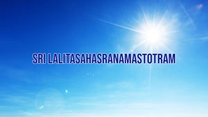 Sri Lalitasahasranamastotram on SVBC3 - future program