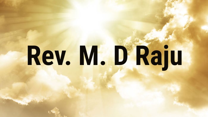 Rev. M. D Raju on JioTV