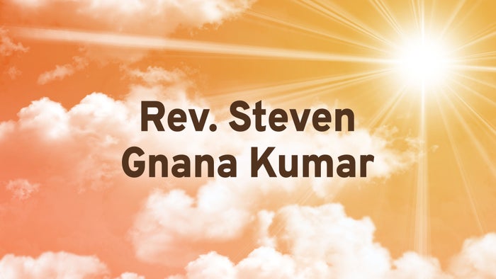 Rev. Steven Gnana Kumar on JioTV