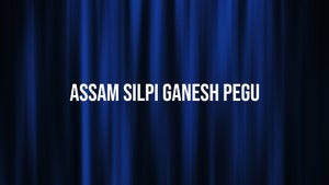 Assam Silpi Ganesh Pegu on DD North East - past program