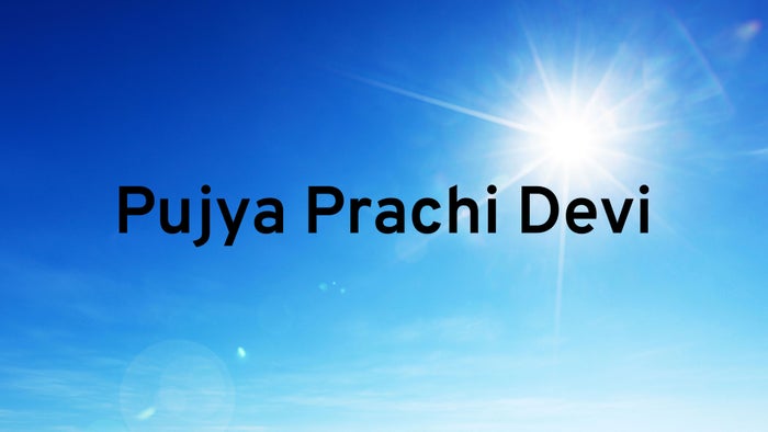 Pujya Prachi Devi on JioTV