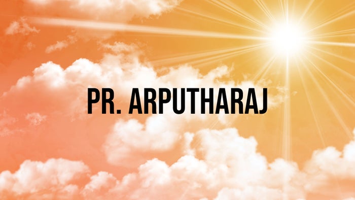 Pr. Arputharaj on JioTV