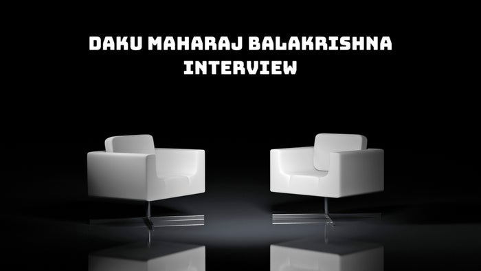 Daku Maharaj Balakrishna Interview on JioTV