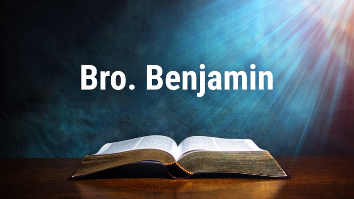 Bro. Benjamin on JioTV