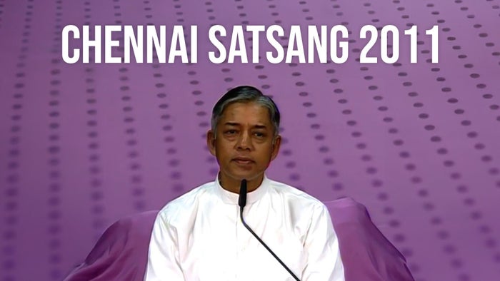 Chennai Satsang 2011 Episode No.7 on JioTV