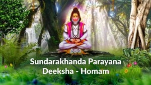 Sundarakhanda Parayana Deeksha - Homam on SVBC - future program