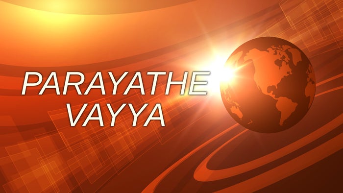 Parayathe Vayya on JioTV