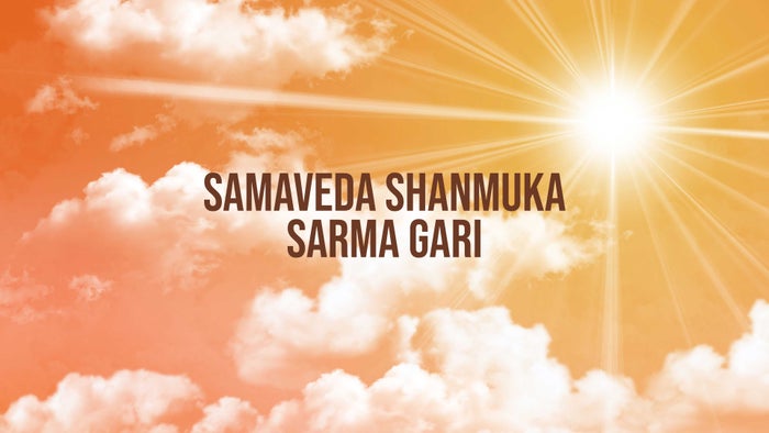 Pravachanalu - Brammasri Samaveda Shanmuka Sarma Gari on JioTV