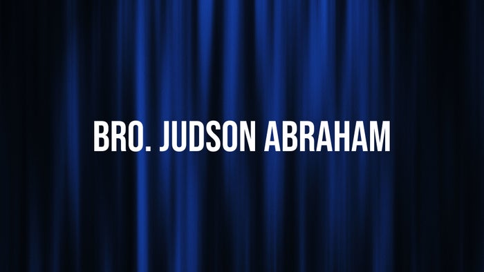 Bro. Judson Abraham on JioTV