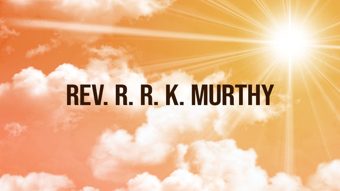 Rev. R. R. K. Murthy on JioTV