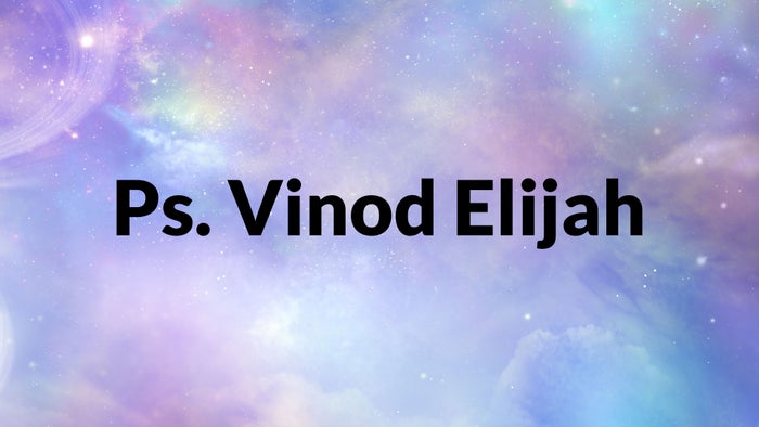 Ps. Vinod Elijah on JioTV