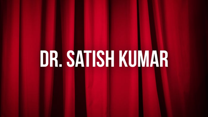 Dr. Satish Kumar on JioTV