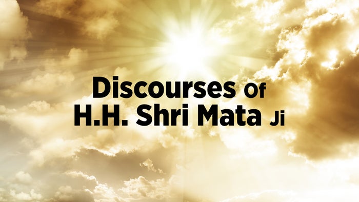 Discourses Of H.H. Shri Mata Ji on JioTV