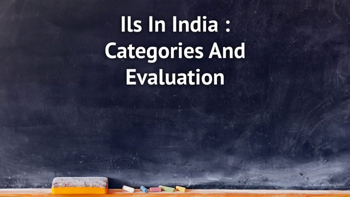 Ils In India : Categories And Evaluation on JioTV