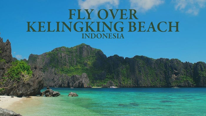 Fly Over Kelingking Beach: Indonesia on JioTV