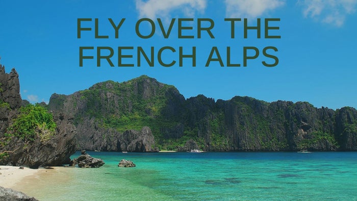 Fly Over the French Alps on JioTV