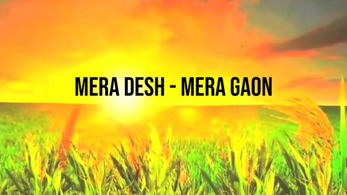 Mera Desh - Mera Gaon on JioTV