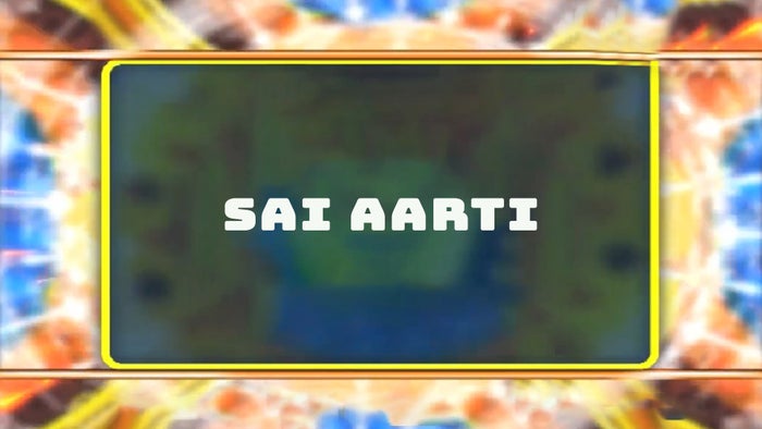 Sai Aarti on JioTV