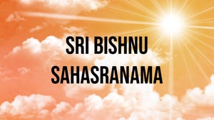 Sri Bishnu Sahasranama on Sidharth TV - live program