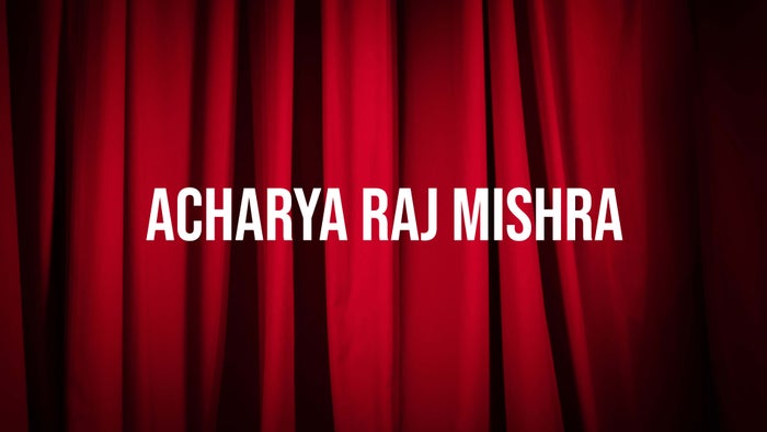 Acharya Raj Mishra on JioTV