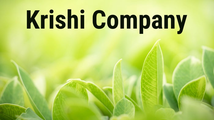 Krishi Company on JioTV