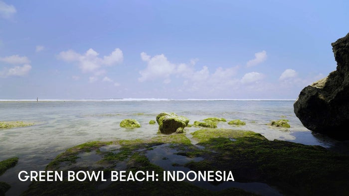 Green Bowl Beach: Indonesia on JioTV