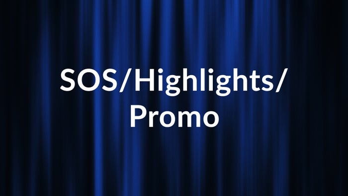 SOS/Highlights/Promo on JioTV