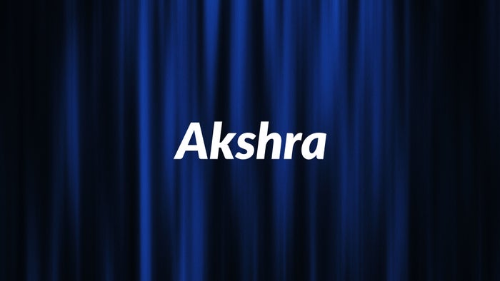 Akshra on JioTV