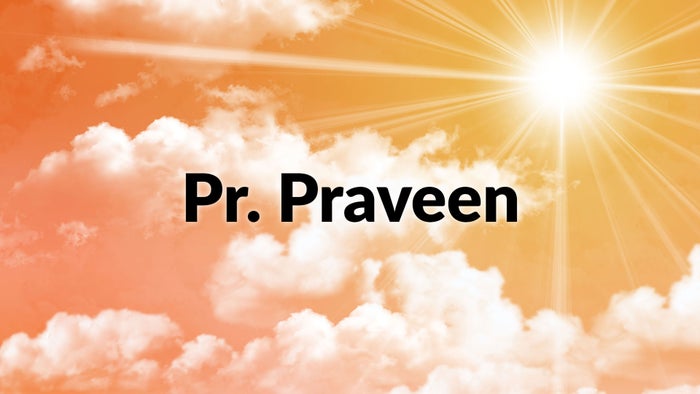 Pr. Praveen on JioTV