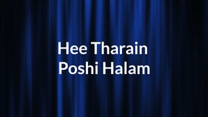 Hee Tharain Poshi Halam Episode 6 on DD Kashir - past program