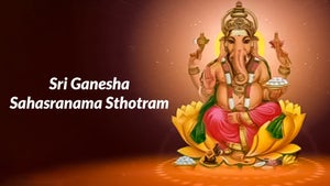 Sri Ganesha Sahasranama Sthotram on Bhakti TV - future program