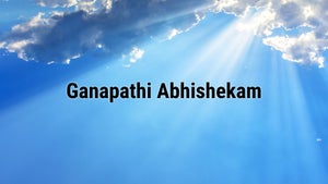 Ganapathi Abhishekam on Hindu Dharmam - future program