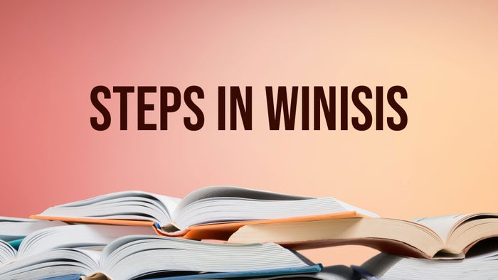 Steps In Winisis on JioTV