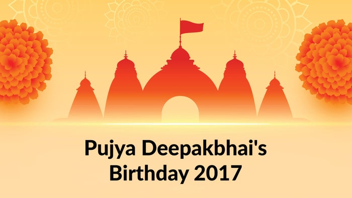 Pujya Deepakbhai's Birthday 2017 on JioTV