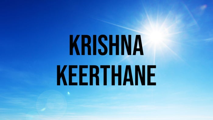 Krishna Keerthane on JioTV