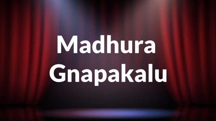 Madhura Gnapakalu on JioTV