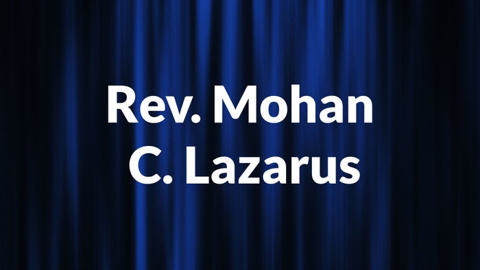 Rev. Mohan C. Lazarus on JioTV
