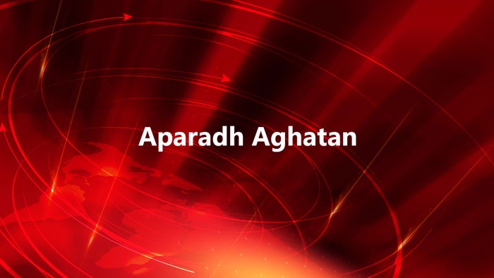 Aparadh Aghatan on JioTV