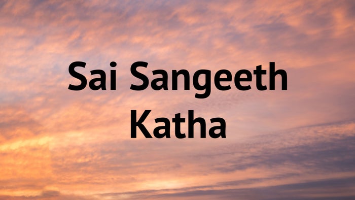 Sai Sangeeth Katha on JioTV