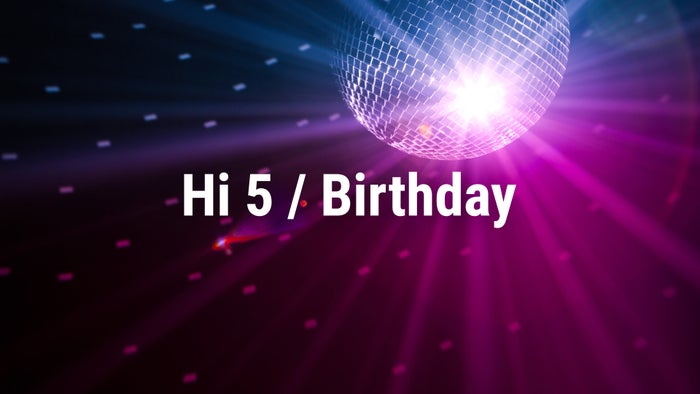 Hi 5 / Birthday on JioTV
