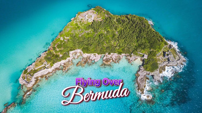 Flying Over Bermuda on JioTV