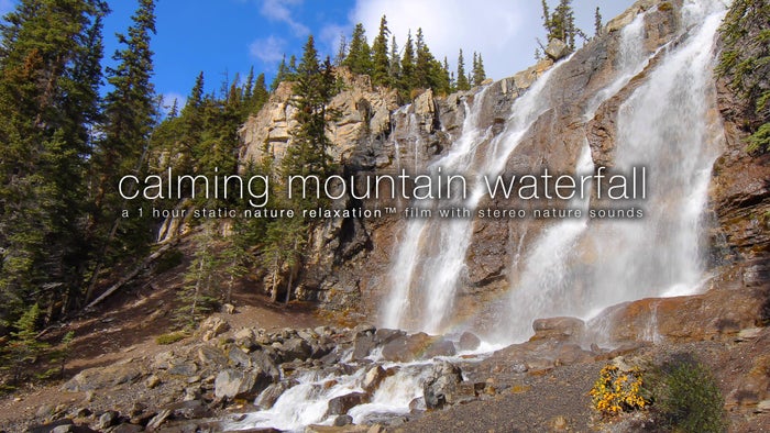 Calming Mountain Waterfall on JioTV