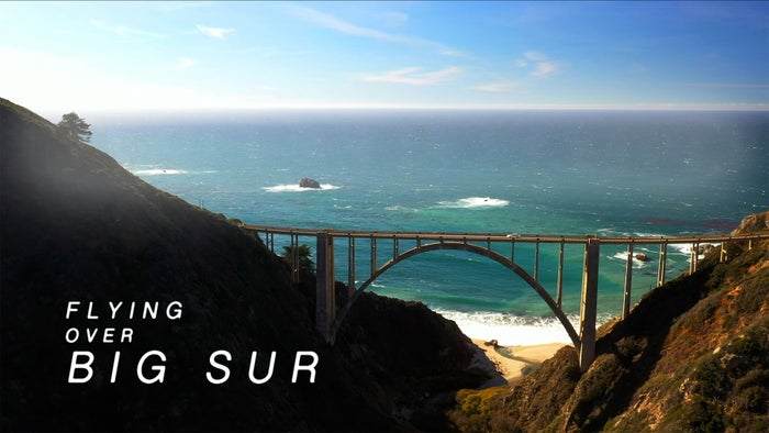 Flying Over Big Sur on JioTV