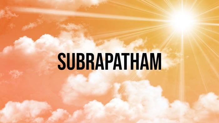 Subrapatham on JioTV