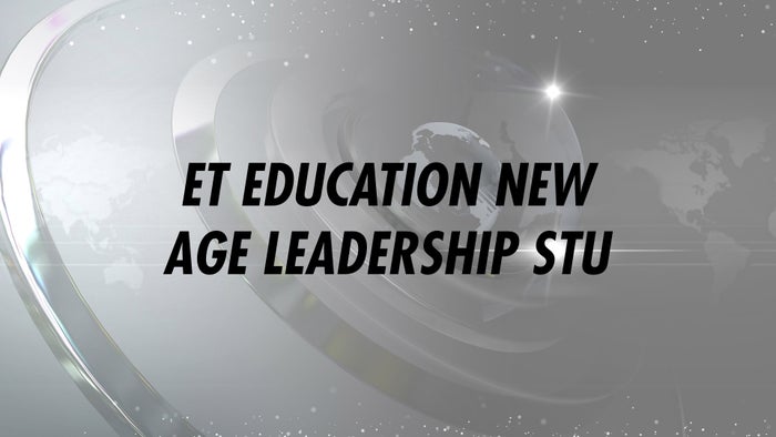 ET Education New Age Leadership Stu on JioTV