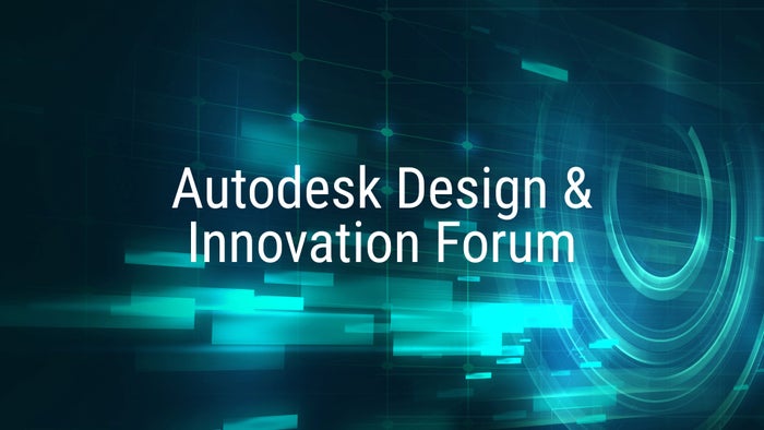 Autodesk Design & Innovation Forum on JioTV