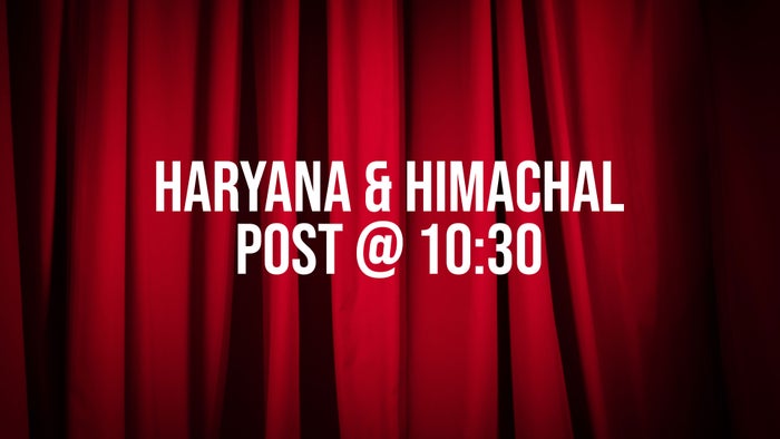 Haryana & Himachal Post @ 10:30 on JioTV